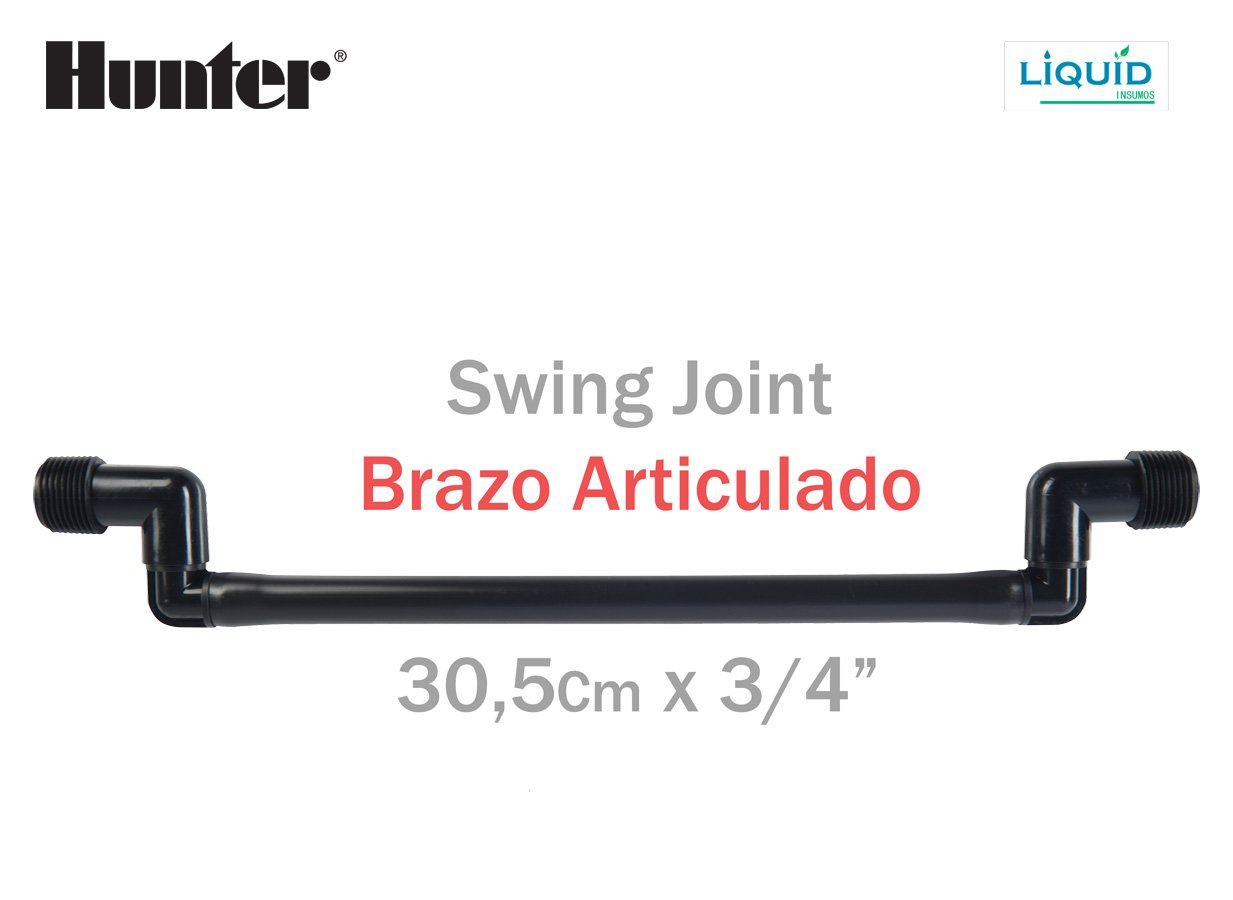 Swing joint para riego vista general