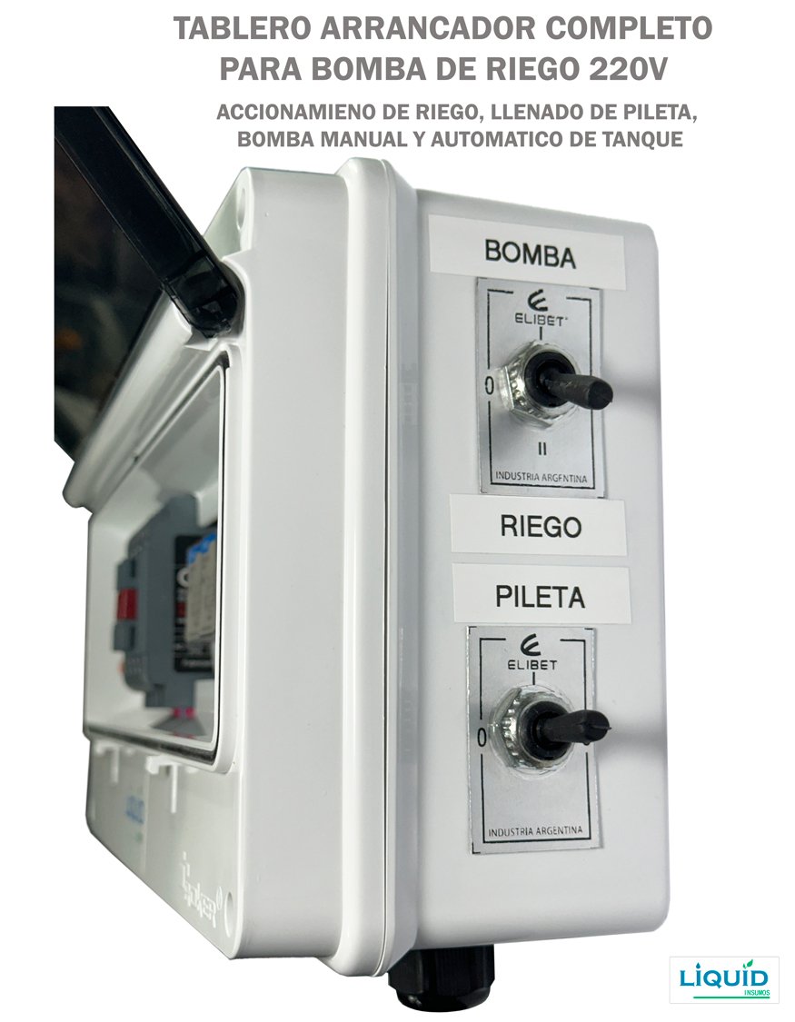 Interior de arrancador de bomba personalizado