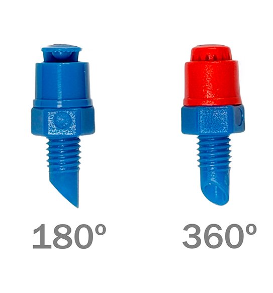 Válvulas y conectores para riego por goteo