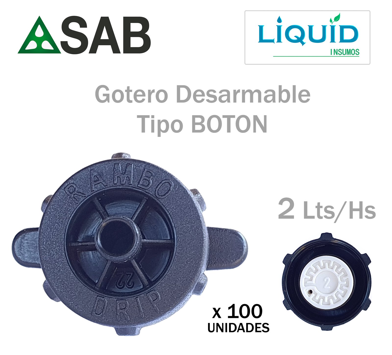 Gotero SAB Rambo modelos disponibles