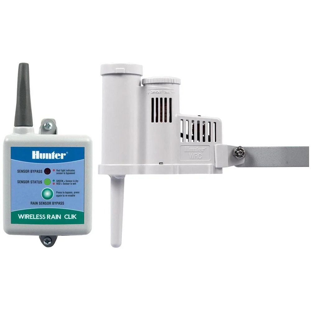 Sensor de lluvia Hunter WR Rain-Click vista frontal